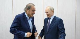 Russia, incontro Putin-Oliver Stone a Mosca