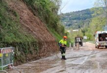 Maltempo, Nardin incontra il sindaco di Valdagno: “Vi siamo vicini”.  Entro stasera riapre la SP246 a Recoaro Terme Nardin in sopralluogo a Valdagno sp 246 Recoaro
