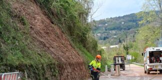 Maltempo, Nardin incontra il sindaco di Valdagno: “Vi siamo vicini”. Entro stasera riapre la SP246 a Recoaro Terme Nardin in sopralluogo a Valdagno sp 246 Recoaro