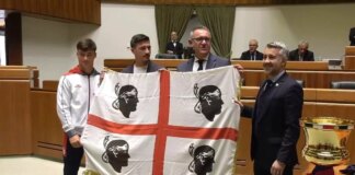 Il Cagliari Primavera ricevuto in Consiglio Regionale dopo la vittoria della Coppa Italia