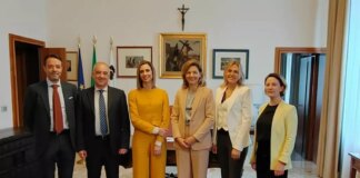 Sardegna, Manca riceve l’ambasciatrice della Lituania in Italia
