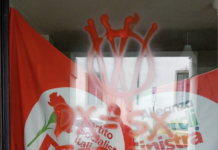 Vicenza, vergognosi atti vandalici No Vax contro Ospedale, FdI, Psi e SI: la condanna unanime Vicenza, vergognosi atti vandalici con scritte no vax contro Ospedale, FdI, Psi e SI (nella foto la vetrina imbrattata di questi due partiti)