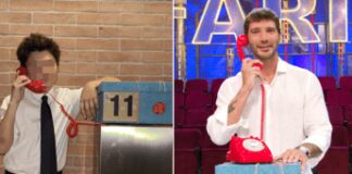 Stefano De Martino, il figlio Santiago lo imita e ‘conduce’ Affari Tuoi: l’incredibile somiglianza