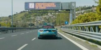 Test auto a guida autonoma a traffico aperto sulla Tangenziale di Napoli