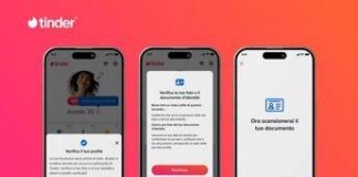 Tinder, anche in Italia sarà possibile verificare i profili con il documento