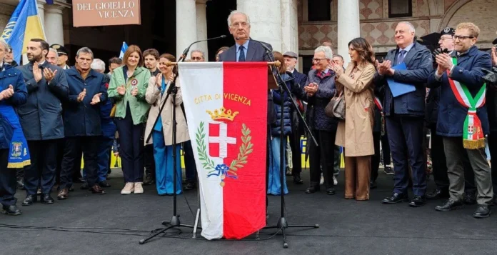 Walter Veltroni per il 25 aprile a Vicenza Walter Veltroni per il 25 aprile a Vicenza