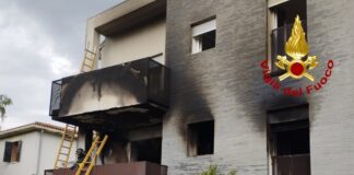 Bassano del Grappa, giovane eroe albanese silenzioso salva due donne dall’incendio in via Parolini Vigili del fuoco a Bassano del Grappa