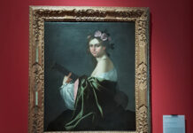 Palazzo Chiericati, riaperta la sala Maffei-Carpioni dopo l’allagamento di marzo. Restaurato il Ritratto di suonatrice con Chitarra Suonatrice con chitarra torna nell'ala Roi del Museo Civico