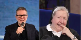 Morta Suor Paola, Fazio: “Grazie per l’affetto che mi ha sempre dato” suor paola