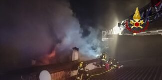 Monte Grappa, incendio all’agriturismo Col Beretta: danni ingenti, nessun ferito incendio agriturimo monte grappa san nazario