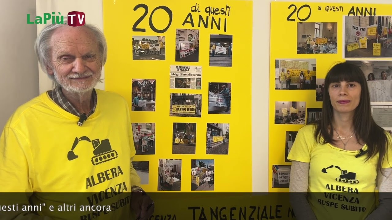 Comitato Albera celebra vent'anni di impegno e Ilaria Donadello legge la lettera di una bambina di 20 anni fa: "Io ho un sogno" ancora attuale