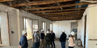 Cantiere Palazzo Trissino: proseguono lavori per il terzo piano palazzo trissino cantiere