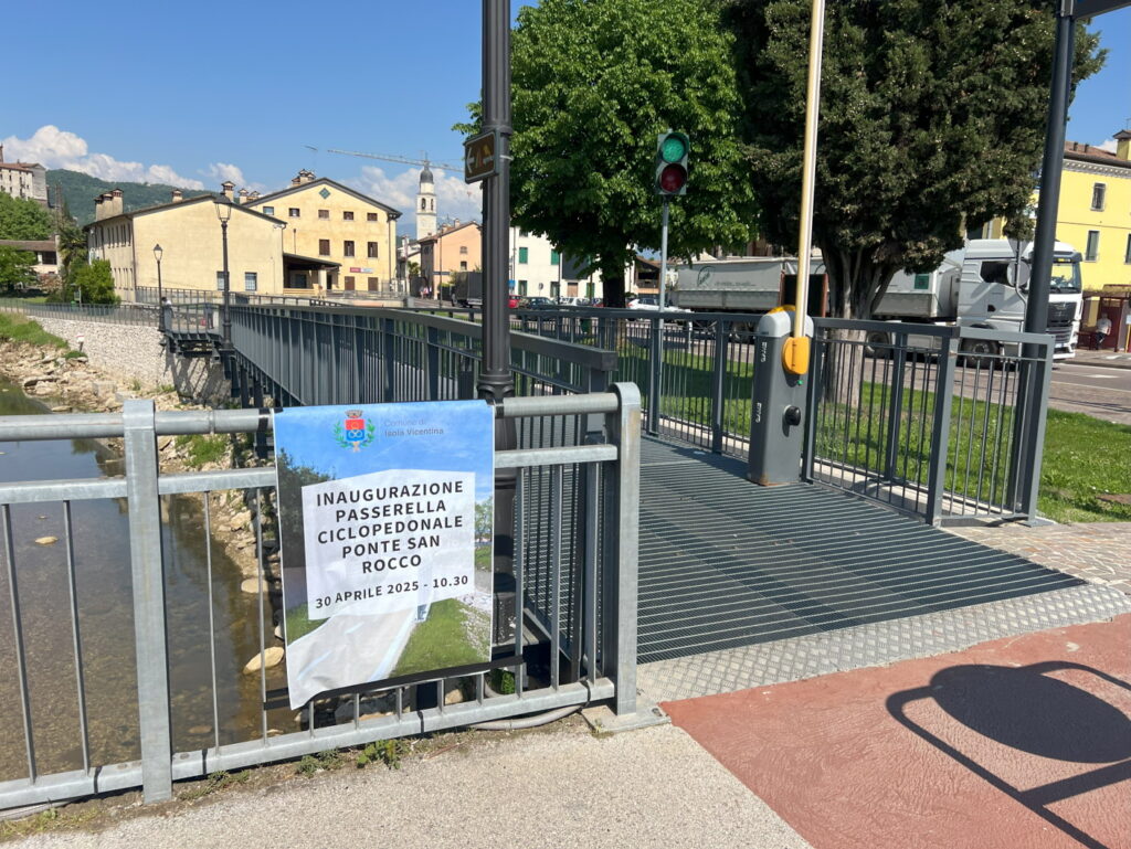 ciclabile isola vicentina
