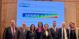 Le alte cariche sportive a confronto con Giusy Versace per la pace