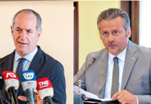 25 aprile per il Veneto. Zaia: “80 anni di democrazia”. Ciambetti “Rinnoviamo l’impegno per la pace” zaia e cambetti sul 25 aprile