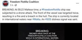 Attacco di droni, colpita nave con aiuti umanitari per Gaza: doveva imbarcarsi anche Greta Thunberg – Video