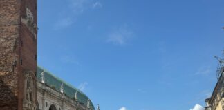 Vicenza celebra la Giornata dell’Europa 2025: Basilica Palladiana e Loggia del Capitaniato imbandierate giornata dell'europa basilica imbandierata cultura vicenza