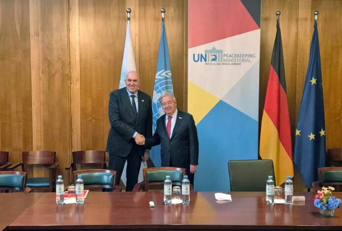 Crosetto-Guterres