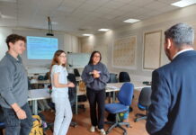 Nardin “promuove” la scuola di restauro Engim Veneto: “Potrebbe partire da qui una sorta di Protezione Civile dei beni artistici” Nardin alla Engim Veneto con gli Studenti