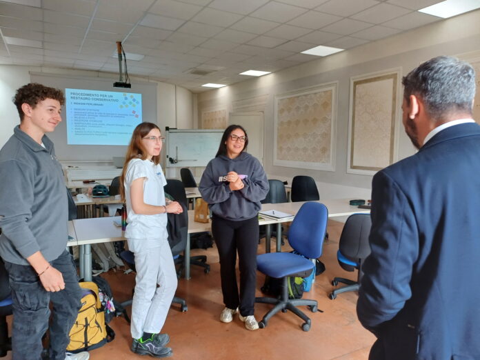 Engim studenti Nardin alla Engim Veneto con gli Studenti