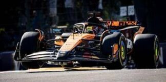 F1, Gp Spagna: Piastri in pole position, Hamilton quinto