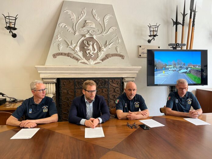 Fabris+Possamai+Parolin+Piazza+2 distrazione al volante causa prima incidenti a vicenza, presentazione dati