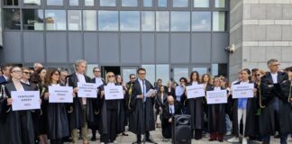 Avvocati di Vicenza in agitazione: protesta in Tribunale per l’efficienza degli uffici avvocati Vicenza tribunale