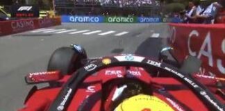 Hamilton, incidente a Monaco: colpisce le barriere e una gomma si stacca – Video