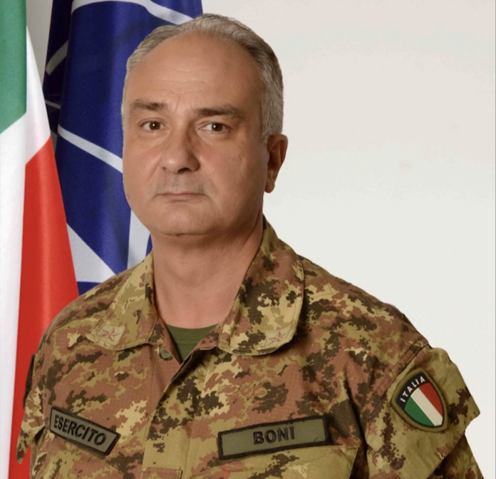 Il generale Maurizio Boni Il generale Maurizio Boni