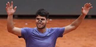 Internazionali, Alcaraz e il cerotto al naso: cos’è e a cosa serve