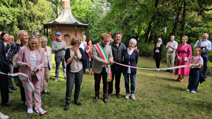 inaugurazione del parco di Villa valmarana ai nani