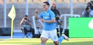 Lecce-Napoli 0-1, gol di Raspadori e Conte vede lo scudetto