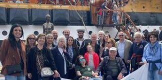 Malattie rare, Aisla a bordo nave Vespucci: per una cura come rotta comune