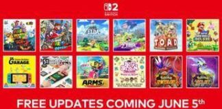 Nintendo, aggiornamento a Switch 2 gratis per 12 giochi: ecco quali