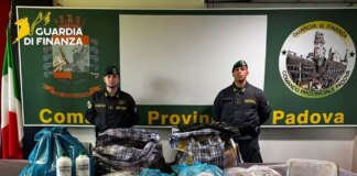 Raffineria di droga scoperta a Padova, sequestrati 60 kg di eroina
