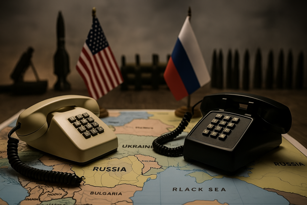 Putin e Trump, la telefonata di una pace da favola per adulti