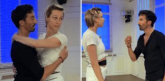Scintille tra Pellegrini e Peron, le prove di ballo finiscono male: “Ti denuncio per body shaming”