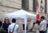 Referendum gazebo del Psi di Vicenza