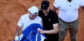 Sinner, numero 1 anche nel fair play. De Jong cade, Jannik lo soccorre – Video