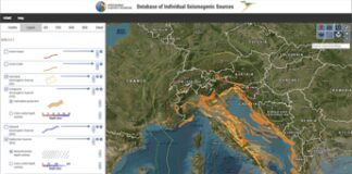 Sismicità in Italia: online il database DISS con sorgenti aggiornate
