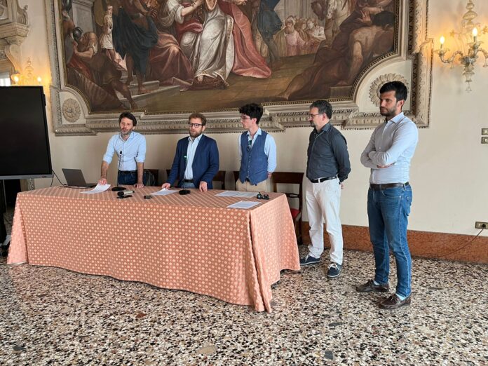 Spiller+Possamai+Vignaga+Bortolan+Celotto+3 presentazione asfaltature a Vicenza