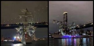 Usa, nave scuola della Marina messicana contro il ponte di Brooklyn: 2 morti e 19 feriti – Video