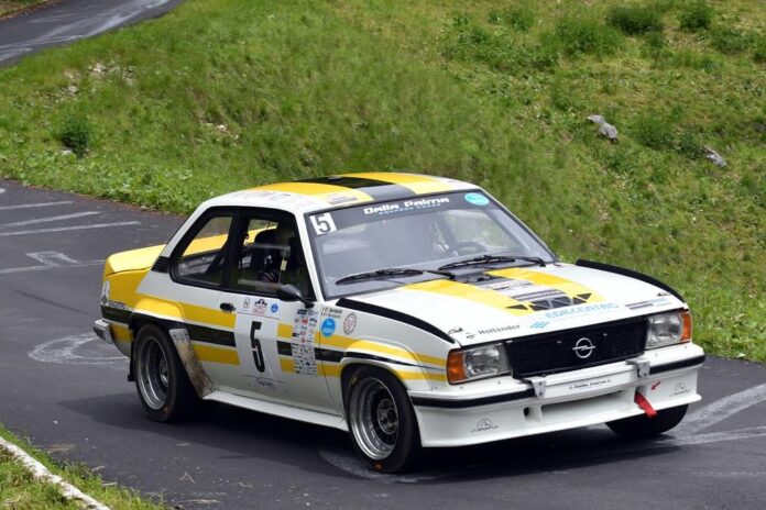 Nerobutto Tiziano, Nerobutto Francesca, Opel Ascona 400, #5 Valsugana Historic Rally