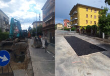 Vicenza, cedimento stradale in via Rossi: lavori già conclusi, domani la riapertura viacqua lavori in via rossi