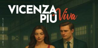 VicenzaPiù Viva n. 298 nuovo layout: focus su lavoro e diritti calpestati. l’informazione “slow” ora arriva veloce: anche sui taxi di Vicenza VicenzaPiù Viva n. 298, copertina 15 maggio 2025