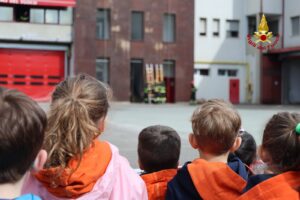 bambini da vigili del fuoco