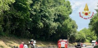 Schio, scontro semifrontale tra due auto: due feriti incidente stradale a schio