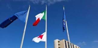 Giornata mondiale della Croce rossa, la bandiera esposta in Cittadella regionale