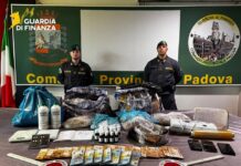 Padova: maxi-sequestro di eroina, arrestato cittadino albanese eroina padova guardia di finanza