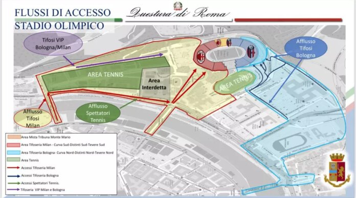 mappa-questura-milan-bologna